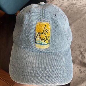 La Croix Lemon Denim Hat 🍋